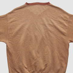 Cleveland Browns CRABLE SPORTSWEAR 90s Pullover Sweatshirt Tan Vintage