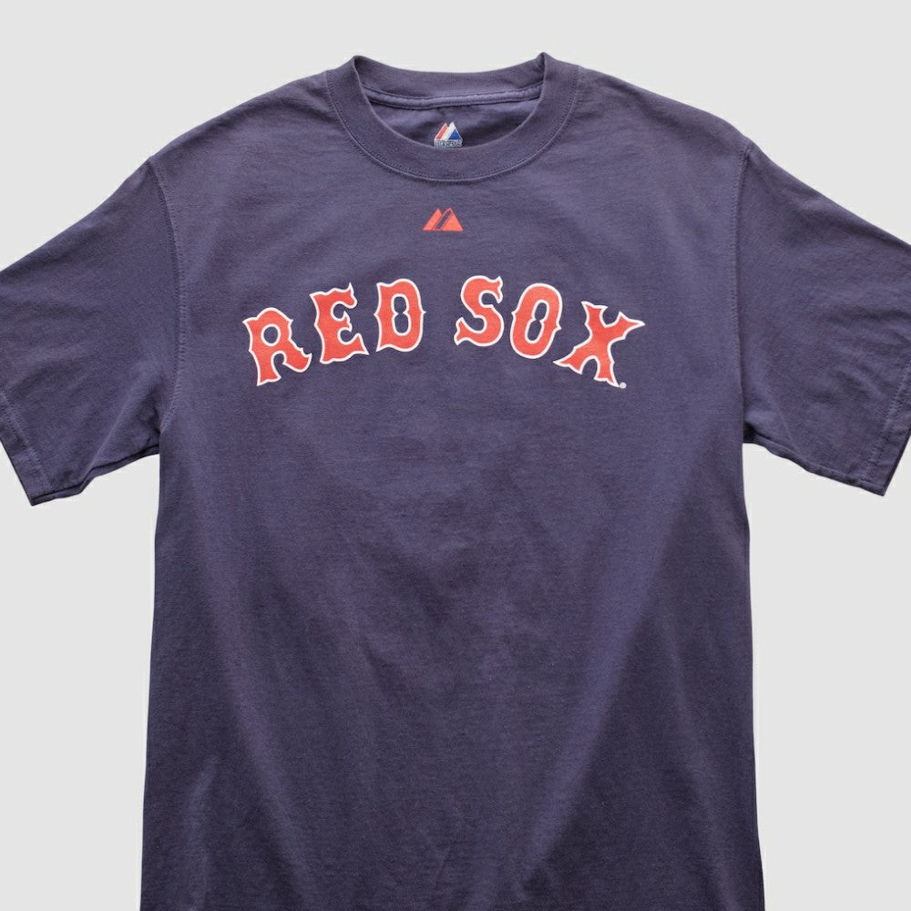 Boston Red Sox Majestic 2000s T-shirt - Navy - S by Fanatics Real Vintage T-shirts