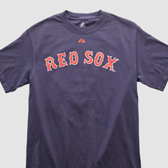 Boston Red Sox Majestic 2000s T-shirt - Navy - S by Fanatics Real Vintage T-shirts