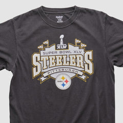 Pittsburgh Steelers Reebok 2011 T-shirt Charcoal Vintage