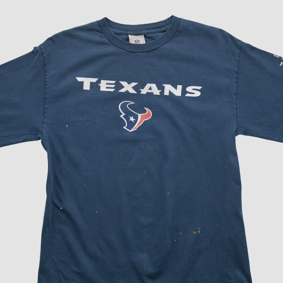 Houston Texans NFL 2000s Long Sleeve T-shirt Navy Vintage