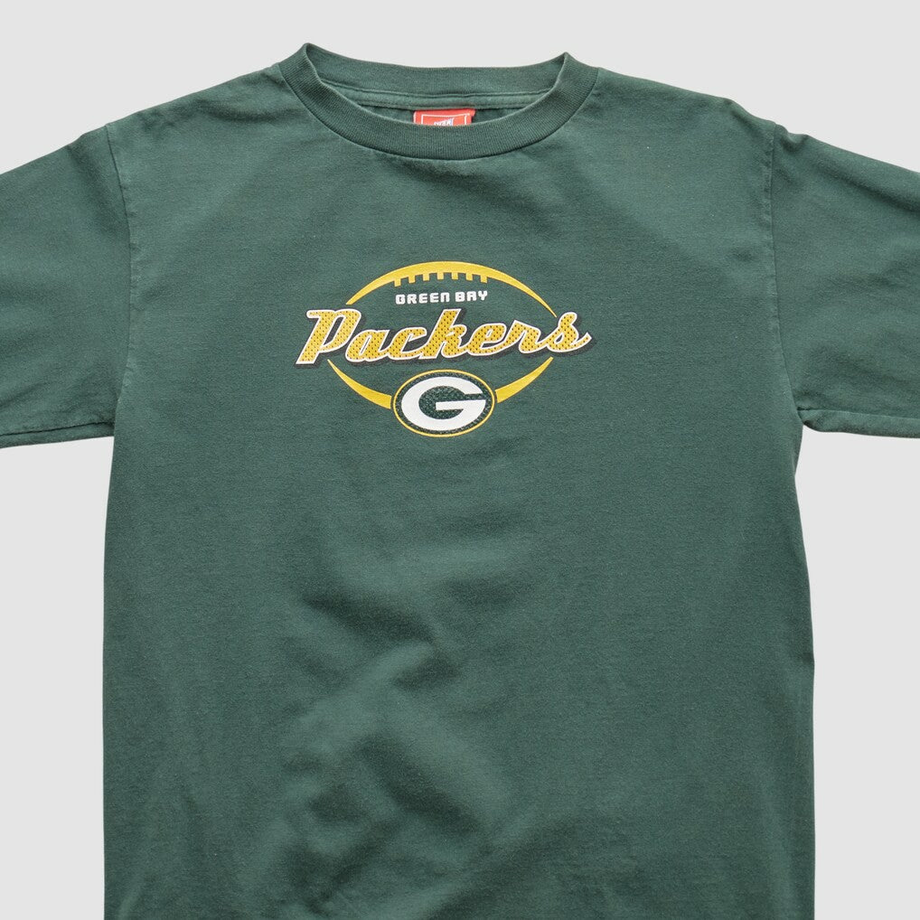 Green Bay Packers NFL 2000s Long Sleeve T-shirt Green Vintage