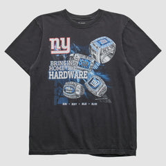 New York Giants Reebok 2011 T-shirt Black Vintage