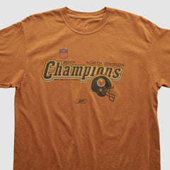 Pittsburgh Steelers Reebok 2007 T-shirt Orange Vintage