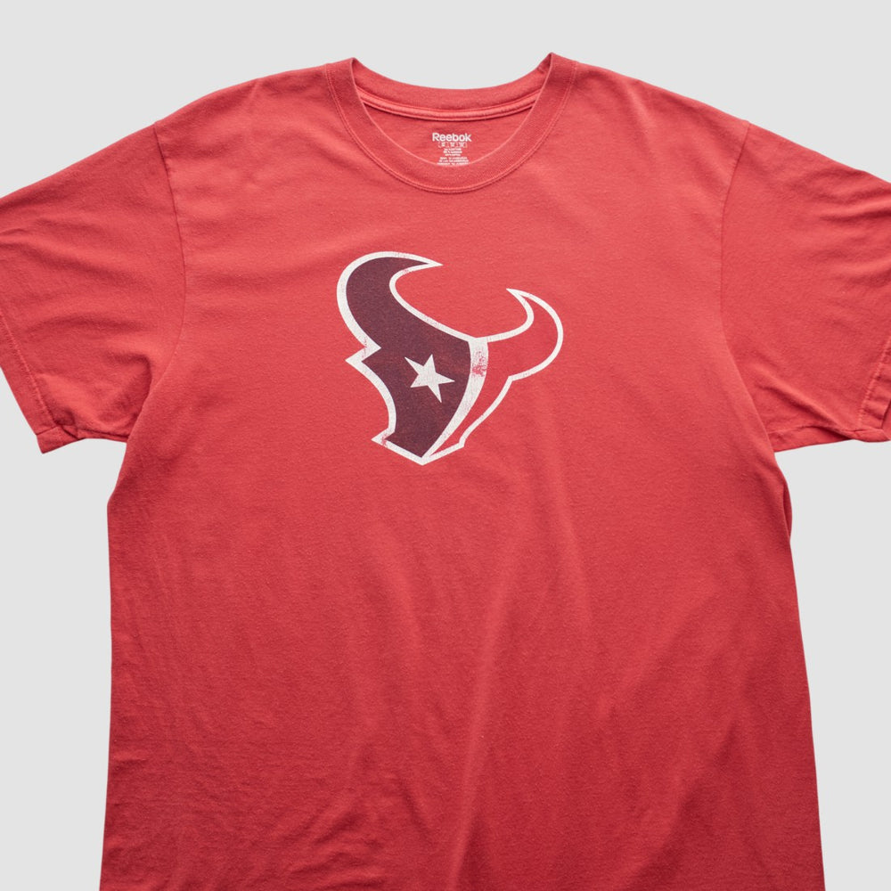 Houston Texans Reebok 2000s T-shirt Red Vintage