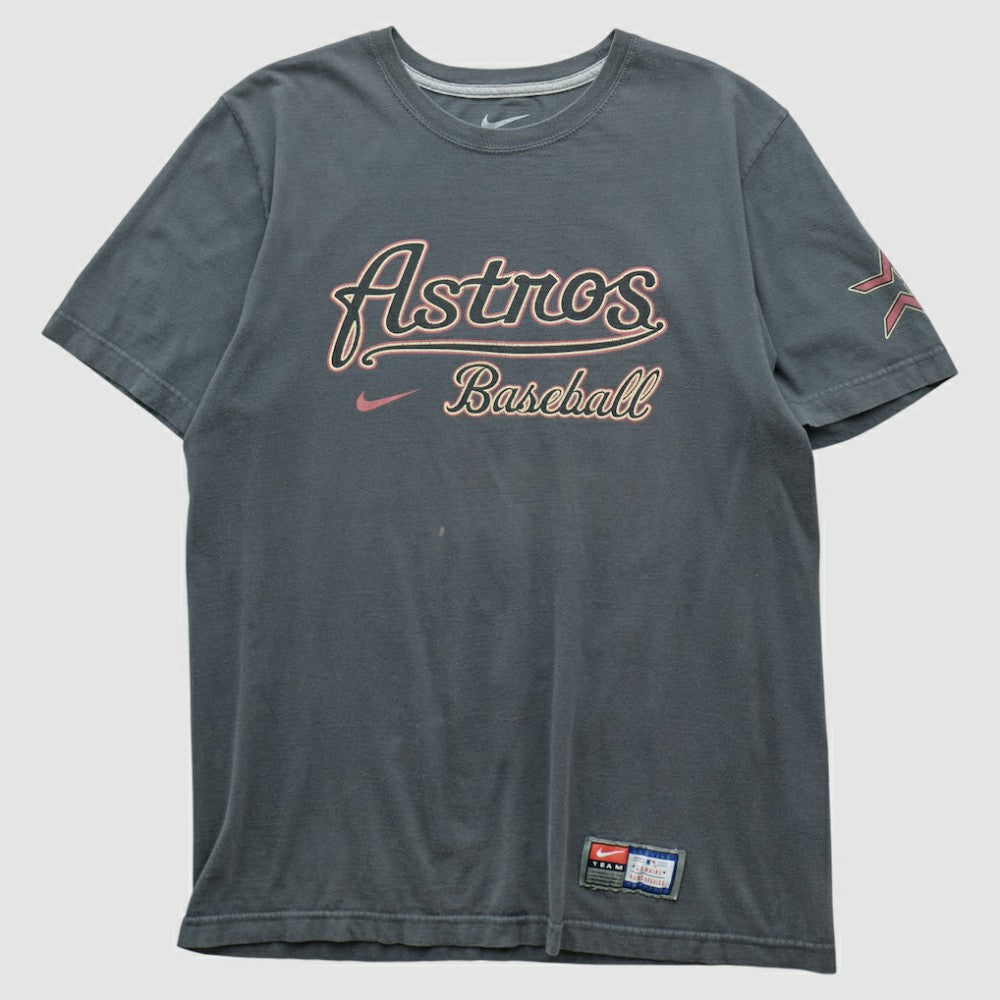 Houston Astros Nike 2010s T-shirt - Charcoal - S by Fanatics Real Vintage T-shirts