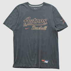 Houston Astros Nike 2010s T-shirt - Charcoal - S by Fanatics Real Vintage T-shirts