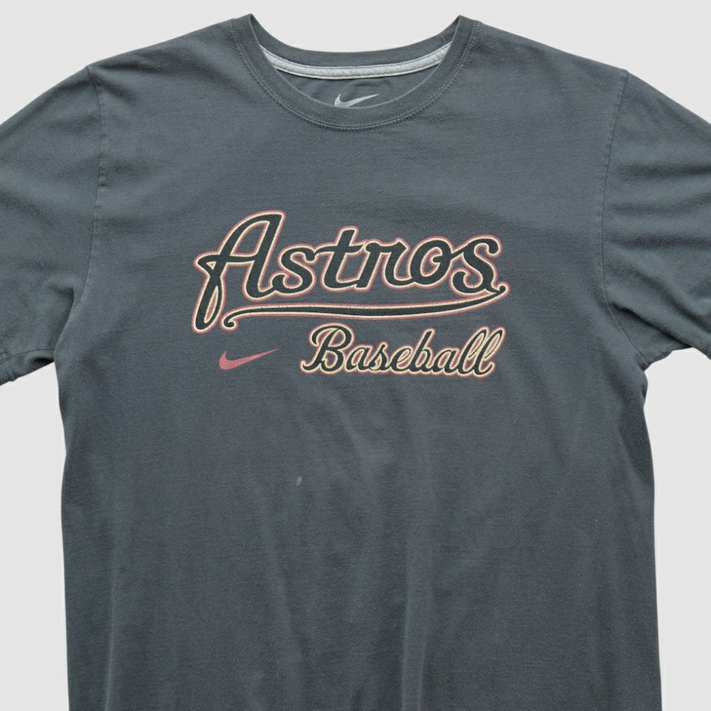Houston Astros Nike 2010s T-shirt - Charcoal - S by Fanatics Real Vintage T-shirts