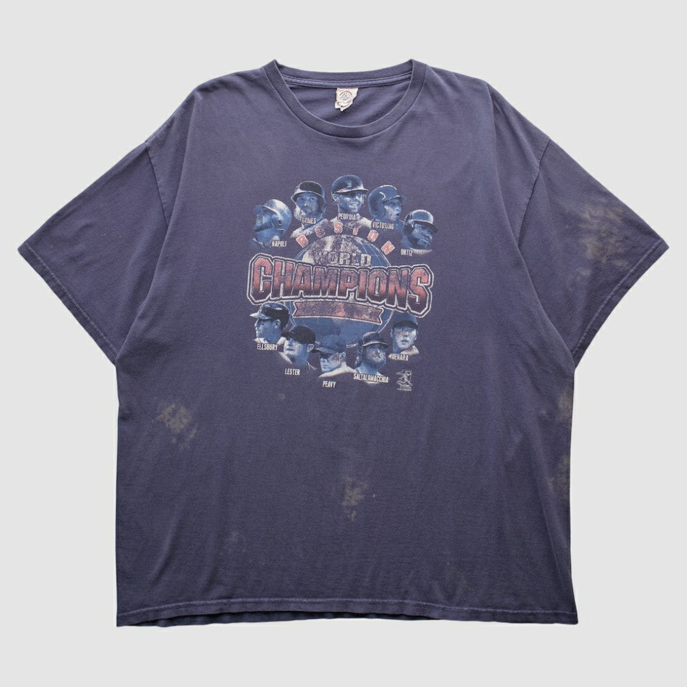 Boston Red Sox Pro Weight 2010s T-shirt - Navy - XL by Fanatics Real Vintage T-shirts