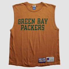 Green Bay Packers Champion 90s Tank Brown Vintage