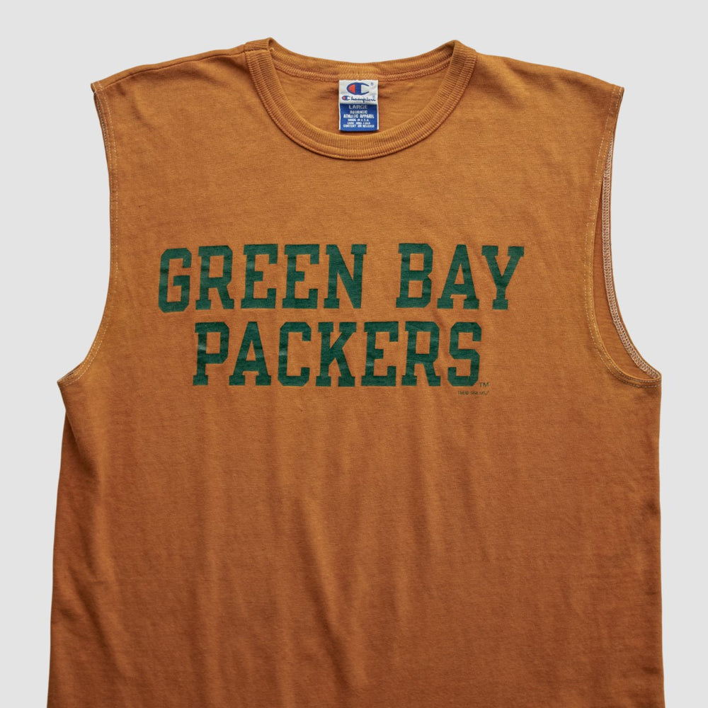 Green Bay Packers Champion 90s Tank Brown Vintage