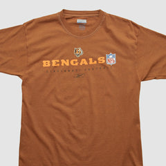 Cincinnati Bengals Reebok 2000s T-shirt Brown Vintage