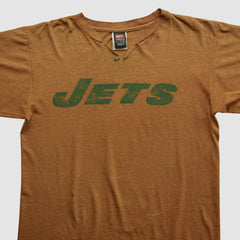 New York Jets 2000s T-shirt Brown Vintage