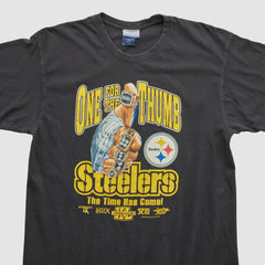Pittsburgh Steelers Reebok 2000s T-shirt Black Vintage
