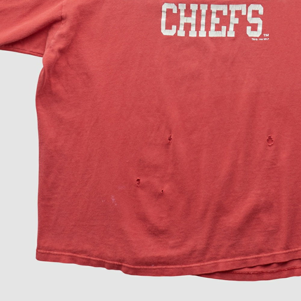 Kansas City Chiefs Champion 90s T-shirt Red Vintage