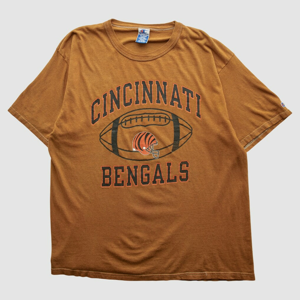 Cincinnati Bengals Champion 90s T-shirt Brown Vintage