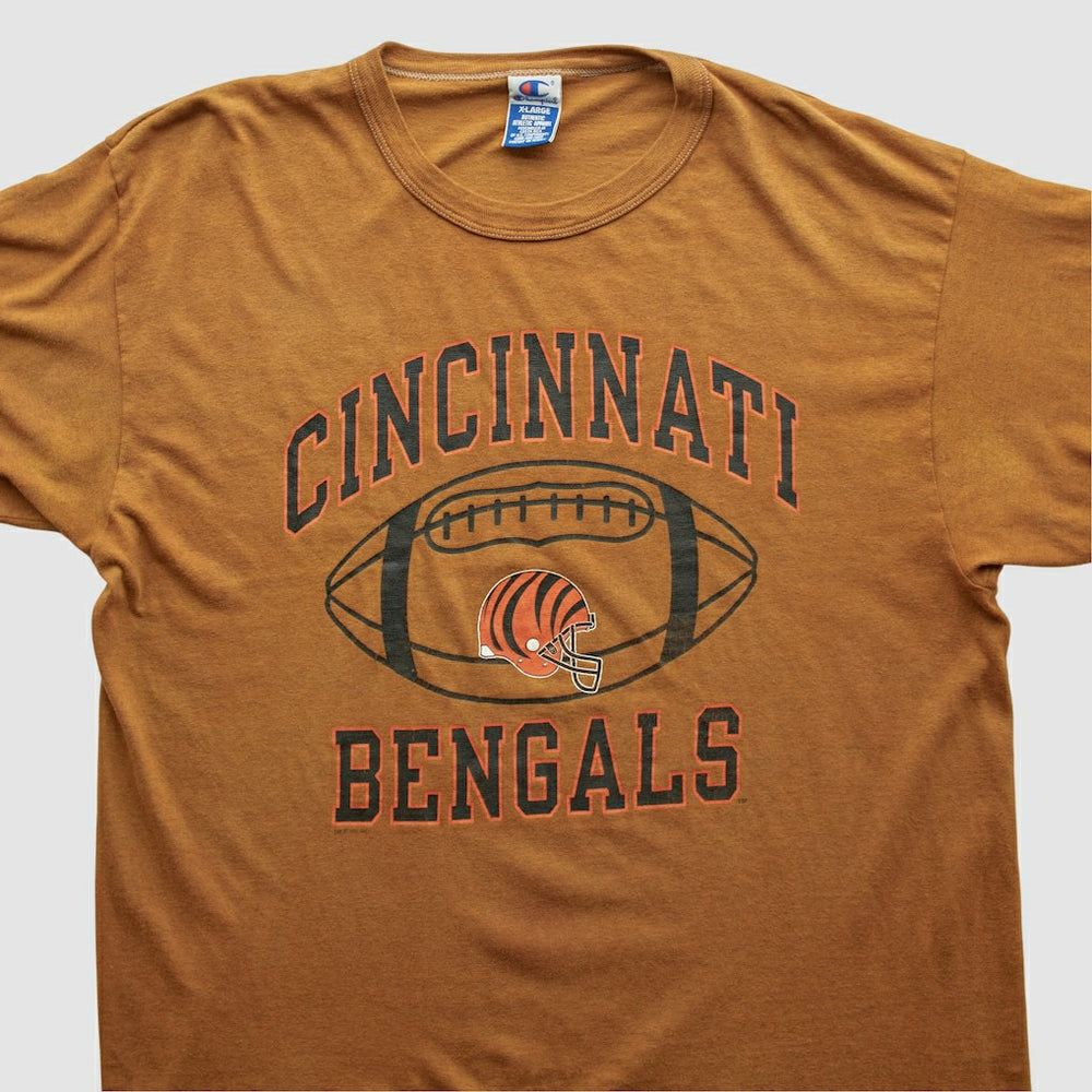 Cincinnati Bengals Champion 90s T-shirt Brown Vintage