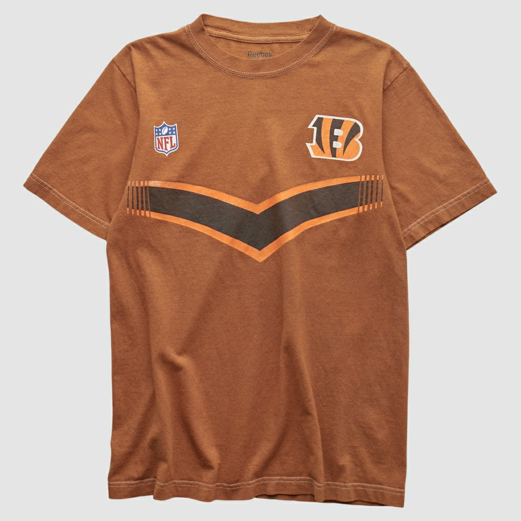 Cincinnati Bengals Reebok 2000s T-shirt Brown Vintage