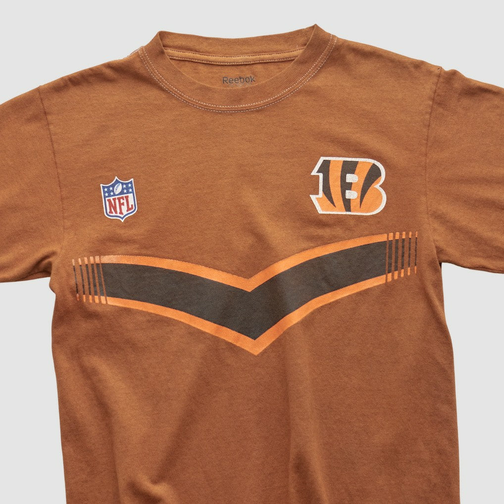 Cincinnati Bengals Reebok 2000s T-shirt Brown Vintage