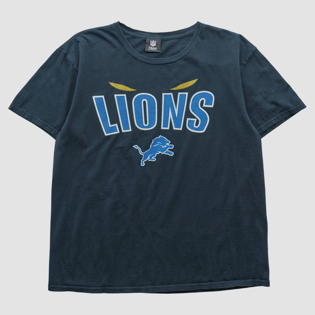 Detroit Lions NFL 2010s T-shirt Navy Vintage