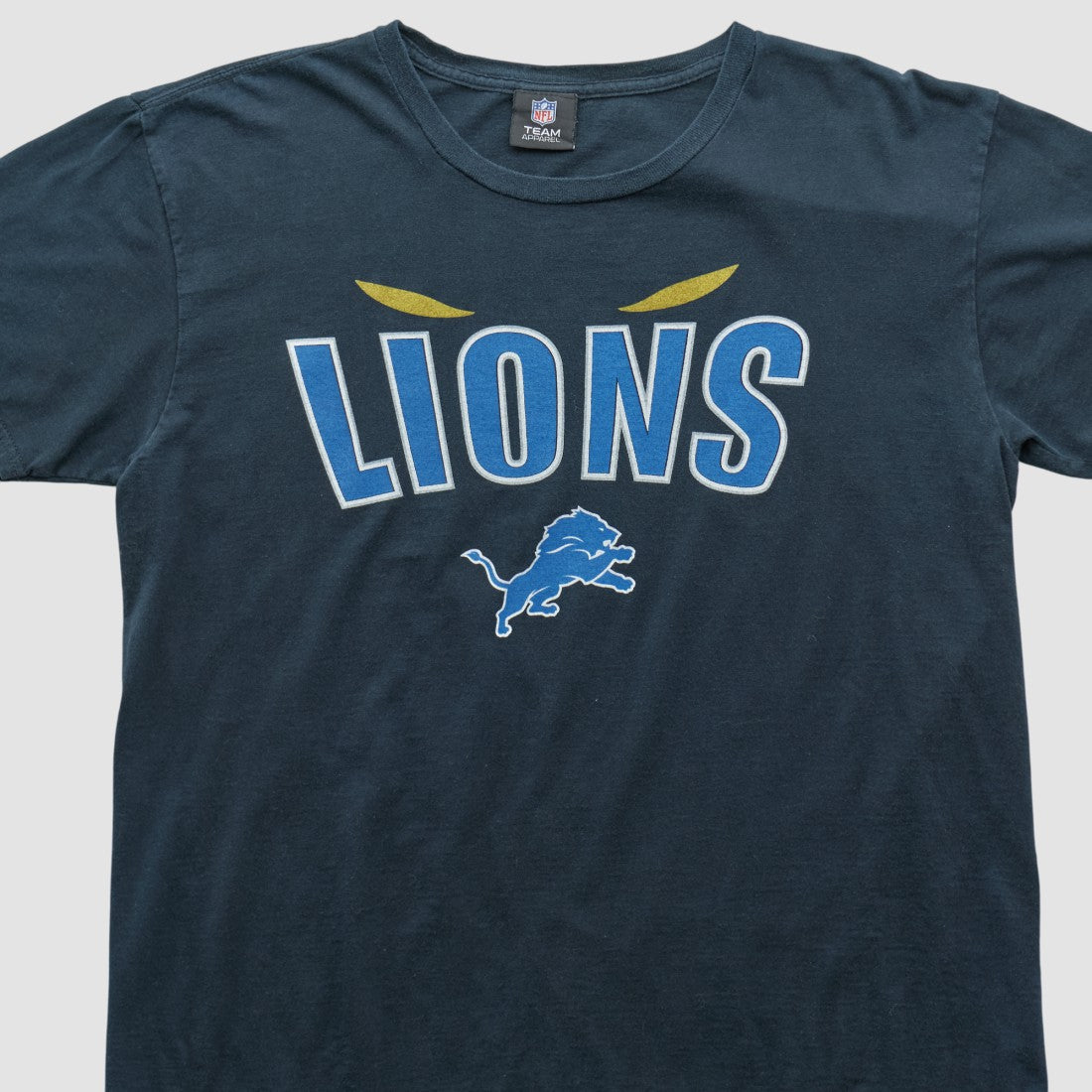 Detroit Lions NFL 2010s T-shirt Navy Vintage
