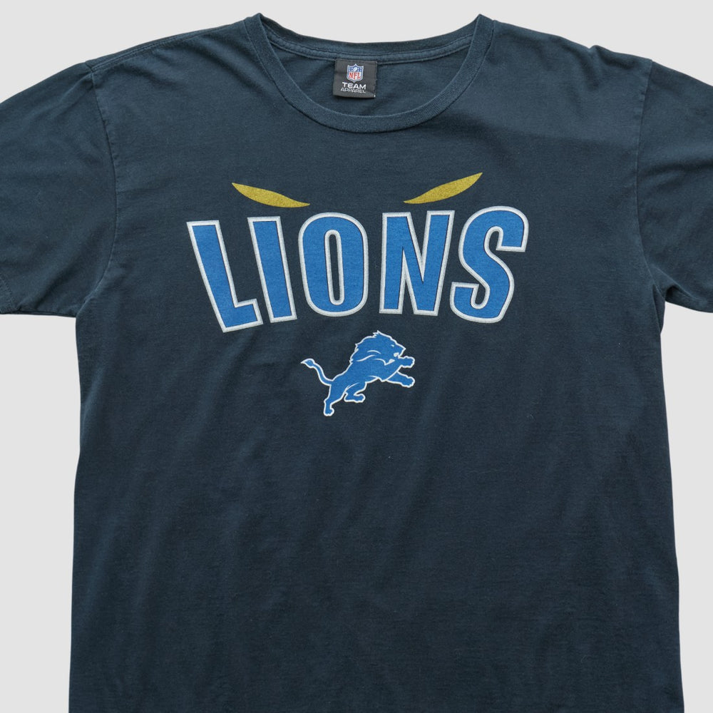 Detroit Lions NFL 2010s T-shirt Navy Vintage