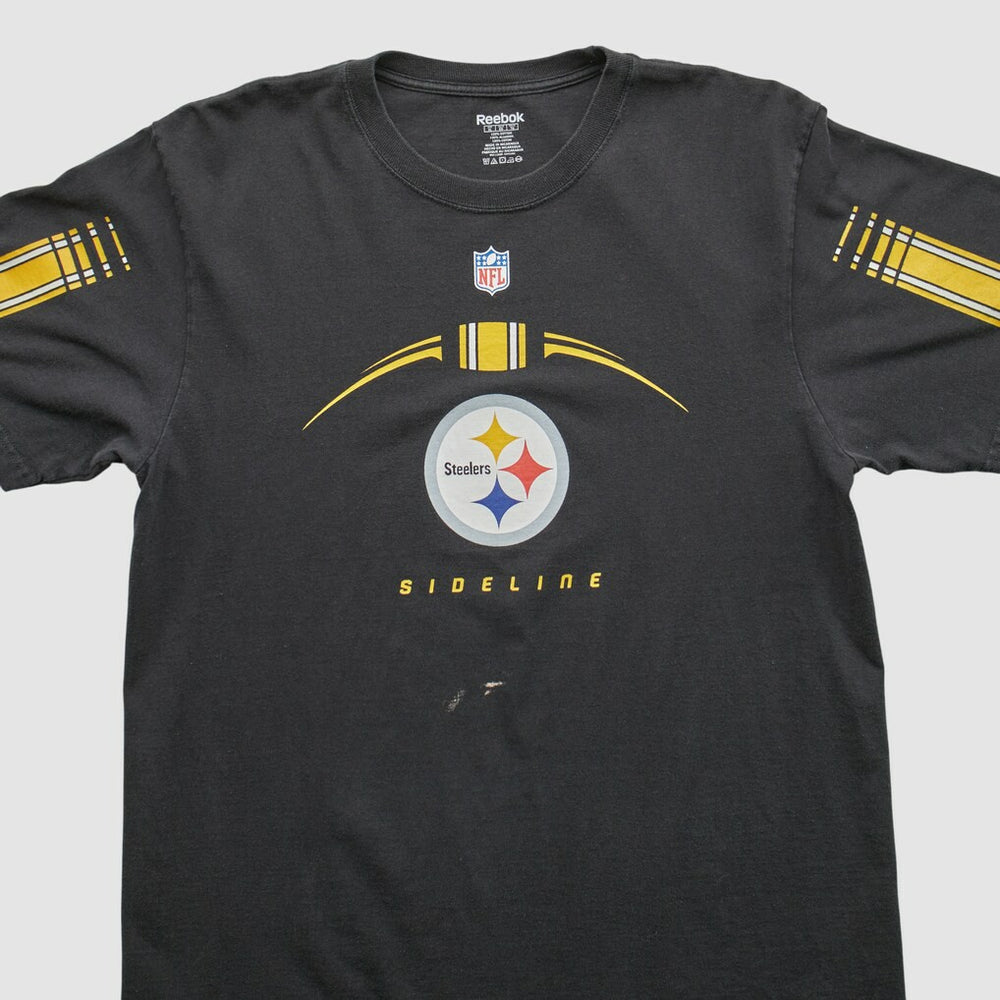 Pittsburgh Steelers Reebok 2000s T-shirt Black Vintage