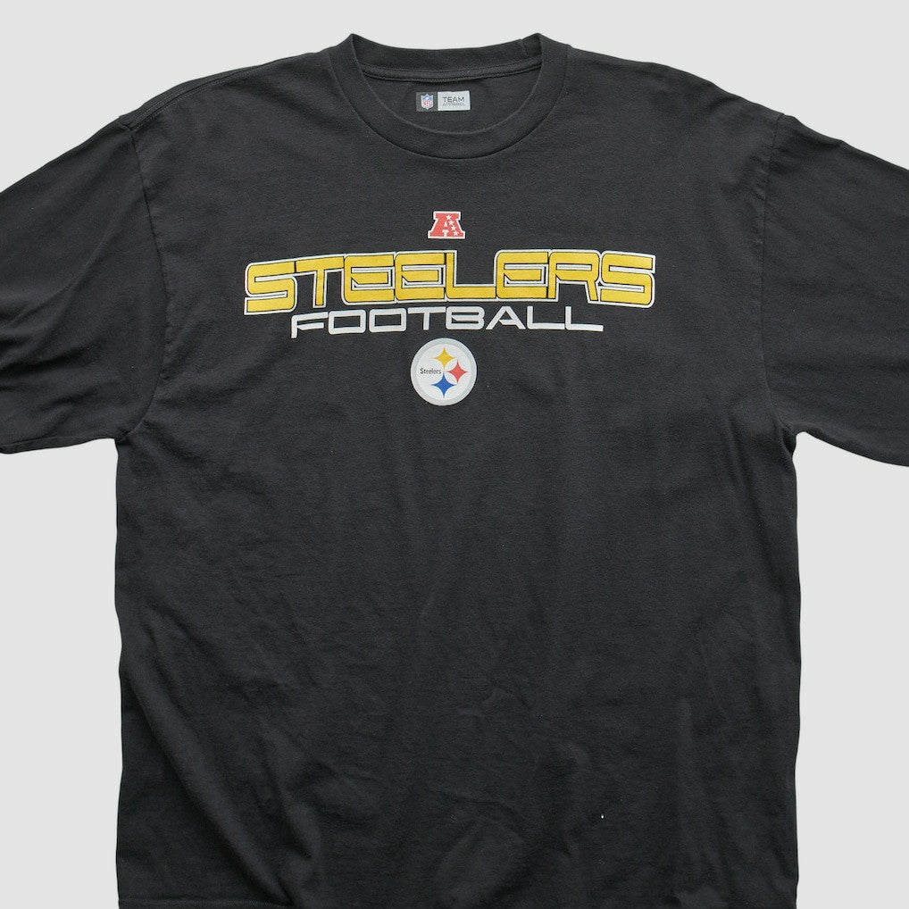Pittsburgh Steelers NFL 2010s Long Sleeve T-shirt Black Vintage