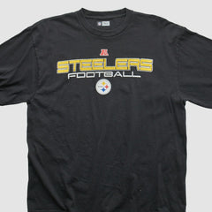 Pittsburgh Steelers NFL 2010s Long Sleeve T-shirt Black Vintage