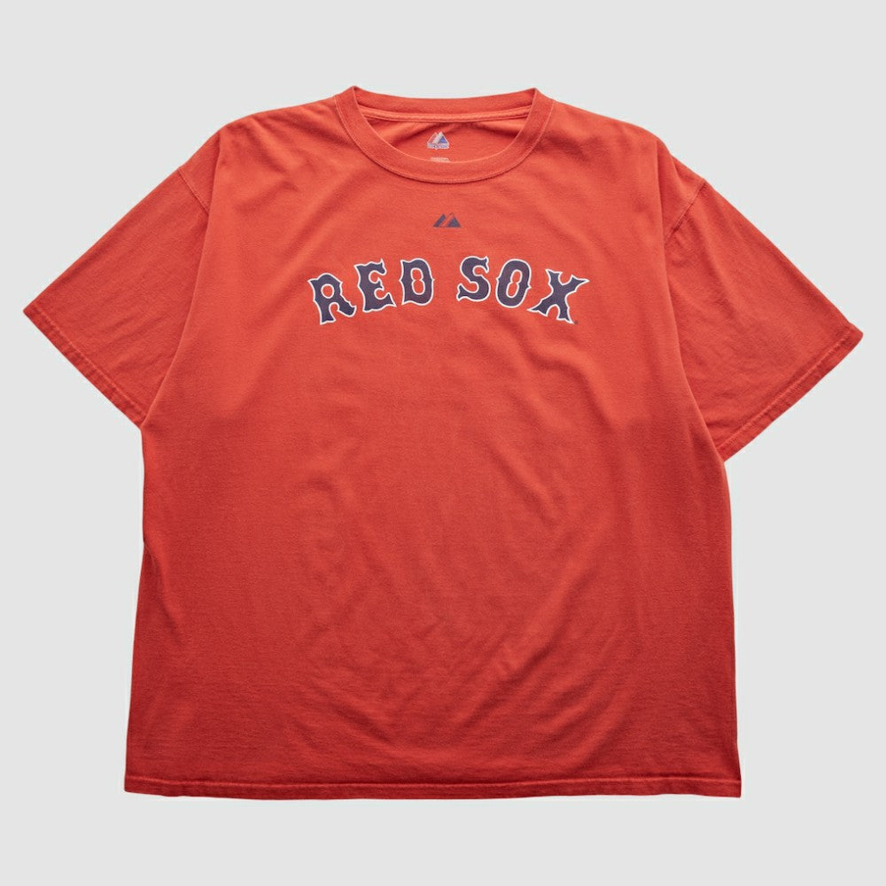 Boston Red Sox Majestic 2000s T-shirt - Red - 2XL by Fanatics Real Vintage T-shirts