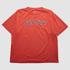 Boston Red Sox Majestic 2000s T-shirt - Red - 2XL by Fanatics Real Vintage T-shirts