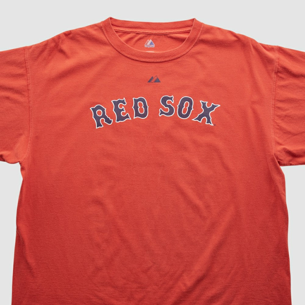 Boston Red Sox Majestic 2000s T-shirt - Red - 2XL by Fanatics Real Vintage T-shirts