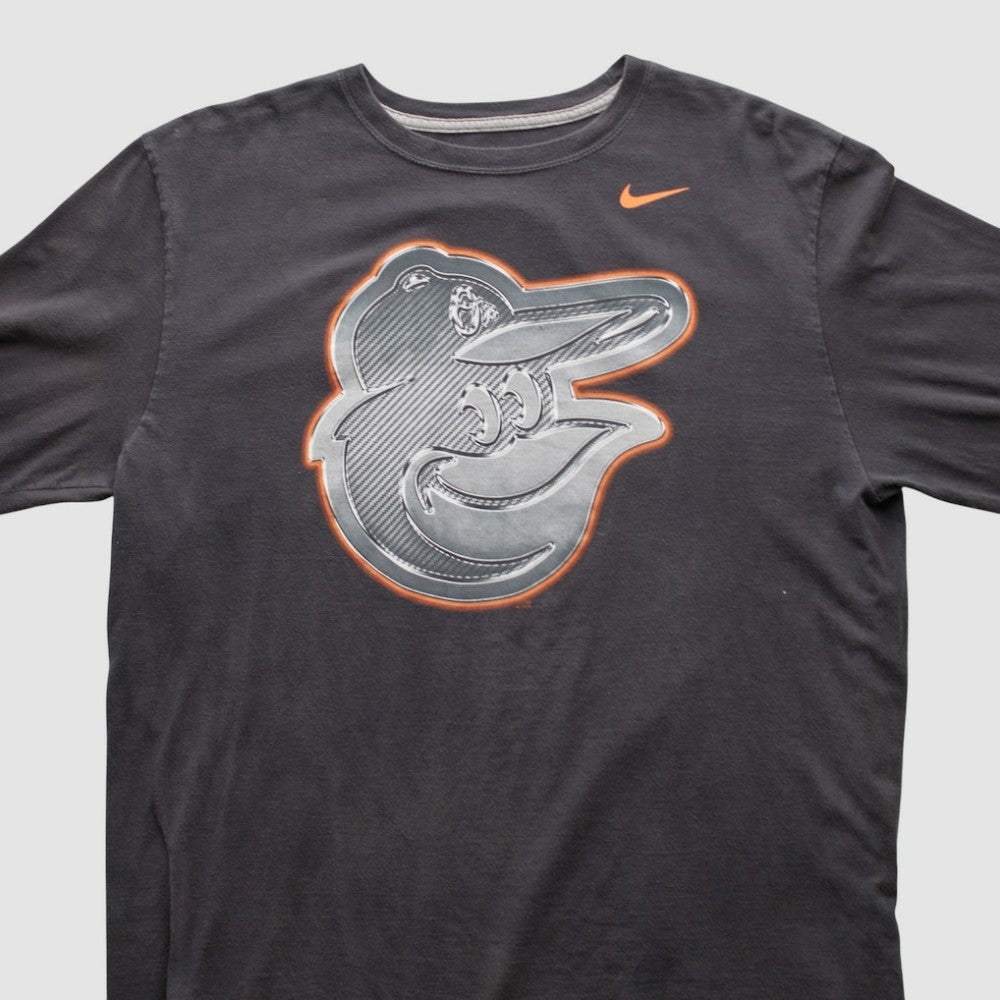 Baltimore Orioles Nike 2010s Long Sleeve T-shirt - Black - M by Fanatics Real Vintage T-shirts