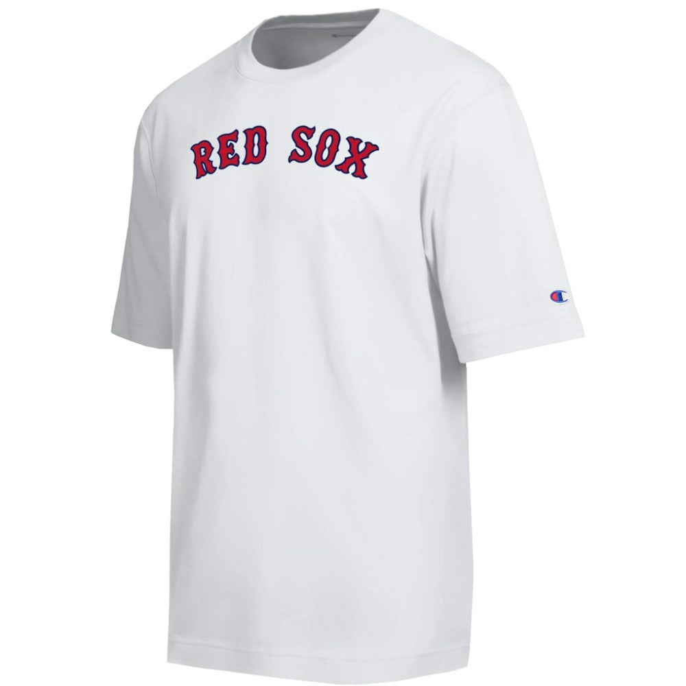 Boston Red Sox Champion All Star Arched Chenille Wordmark T-Shirt - White T-shirts