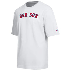 Boston Red Sox Champion All Star Arched Chenille Wordmark T-Shirt - White T-shirts