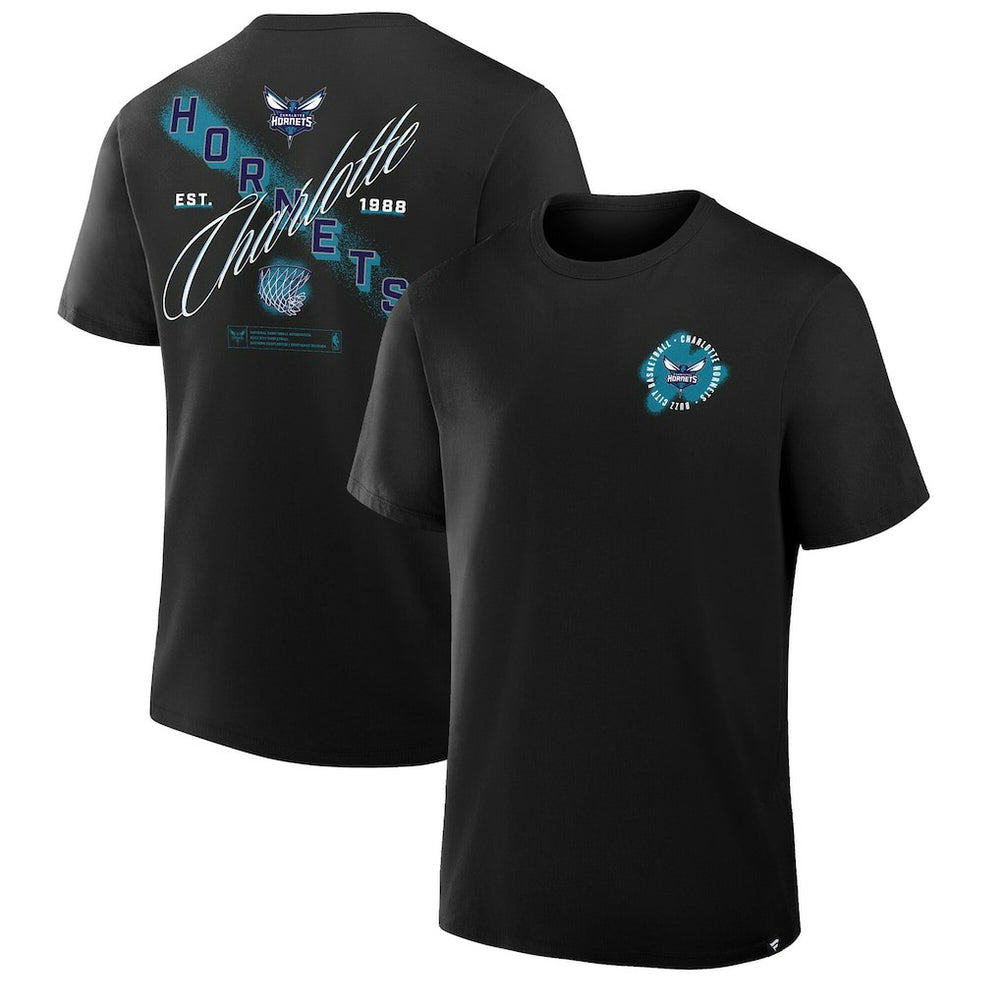 Charlotte Hornets SOS T-Shirt Black