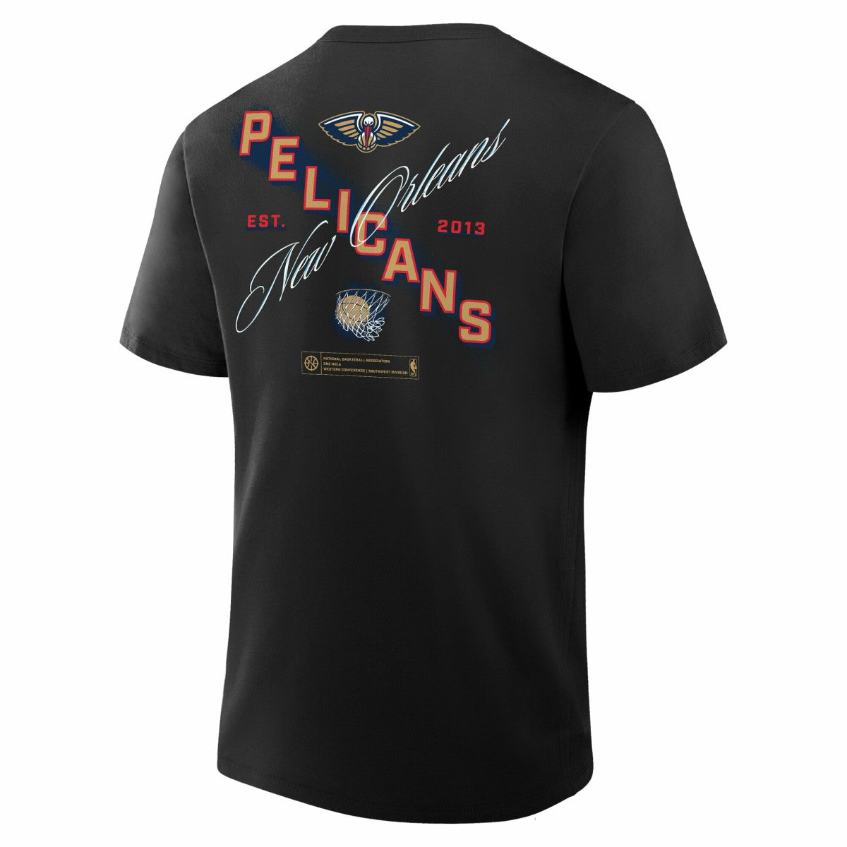 New Orleans Pelicans SOS T-Shirt Black