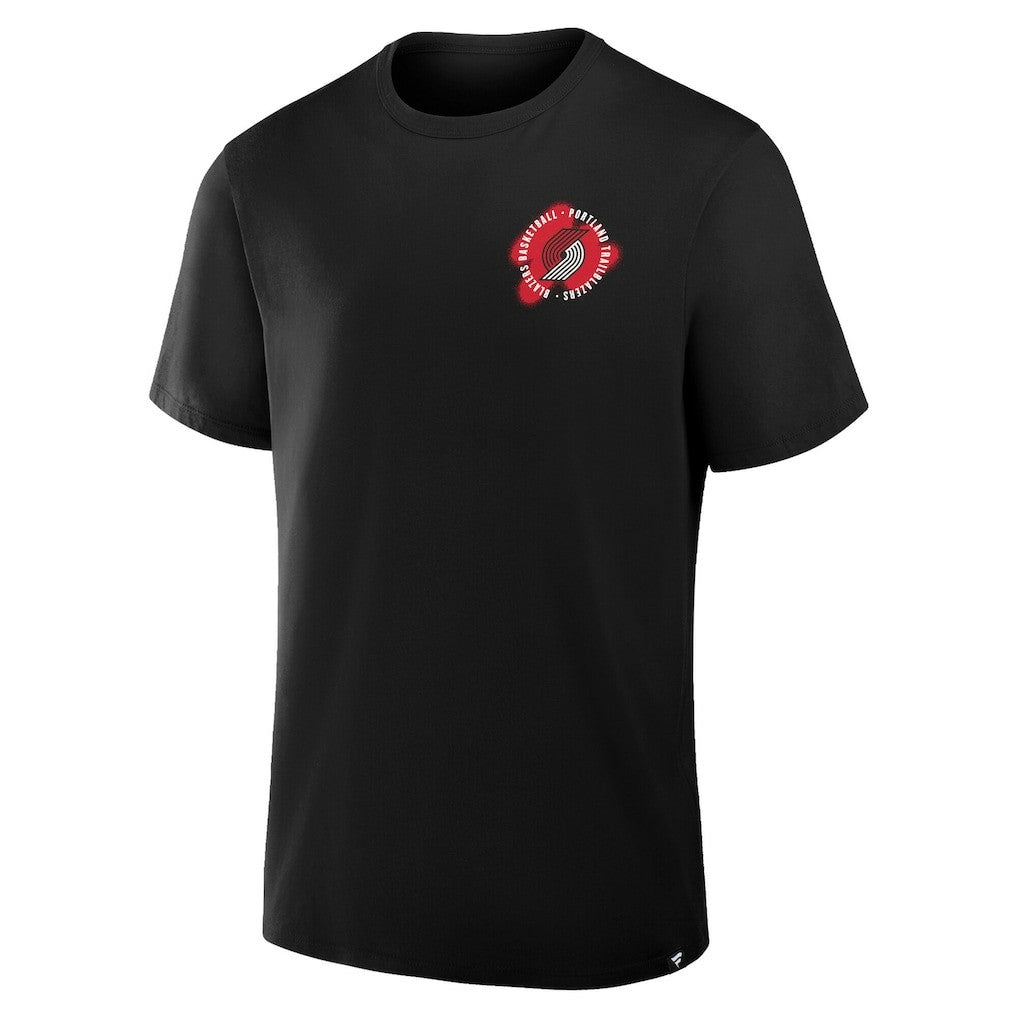 Portland Trail Blazers SOS T-Shirt Black
