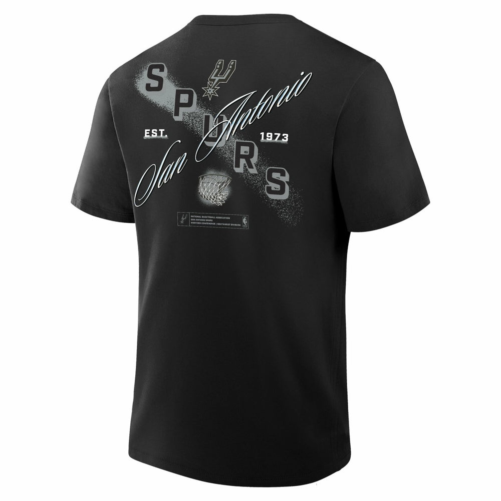 San Antonio Spurs SOS T-Shirt Black