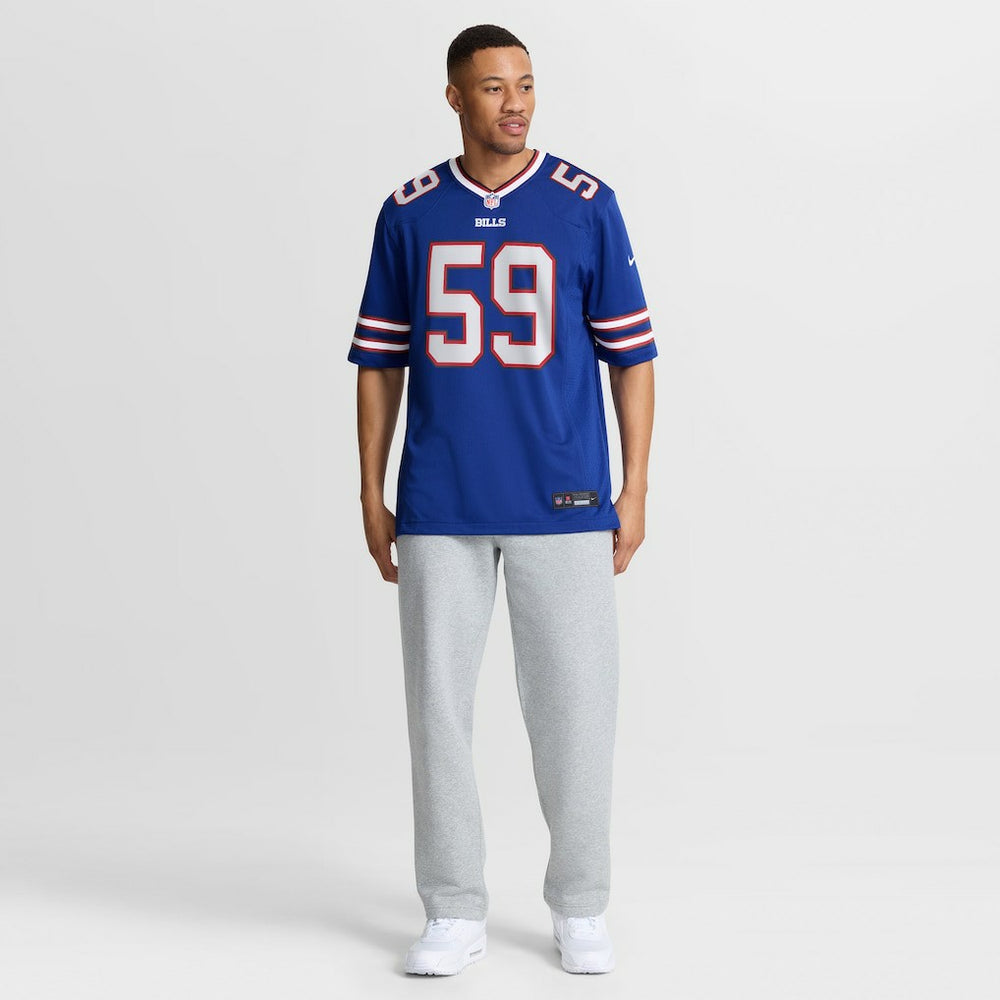 Shaq Lawson Buffalo Bills Team Game Jersey Royal