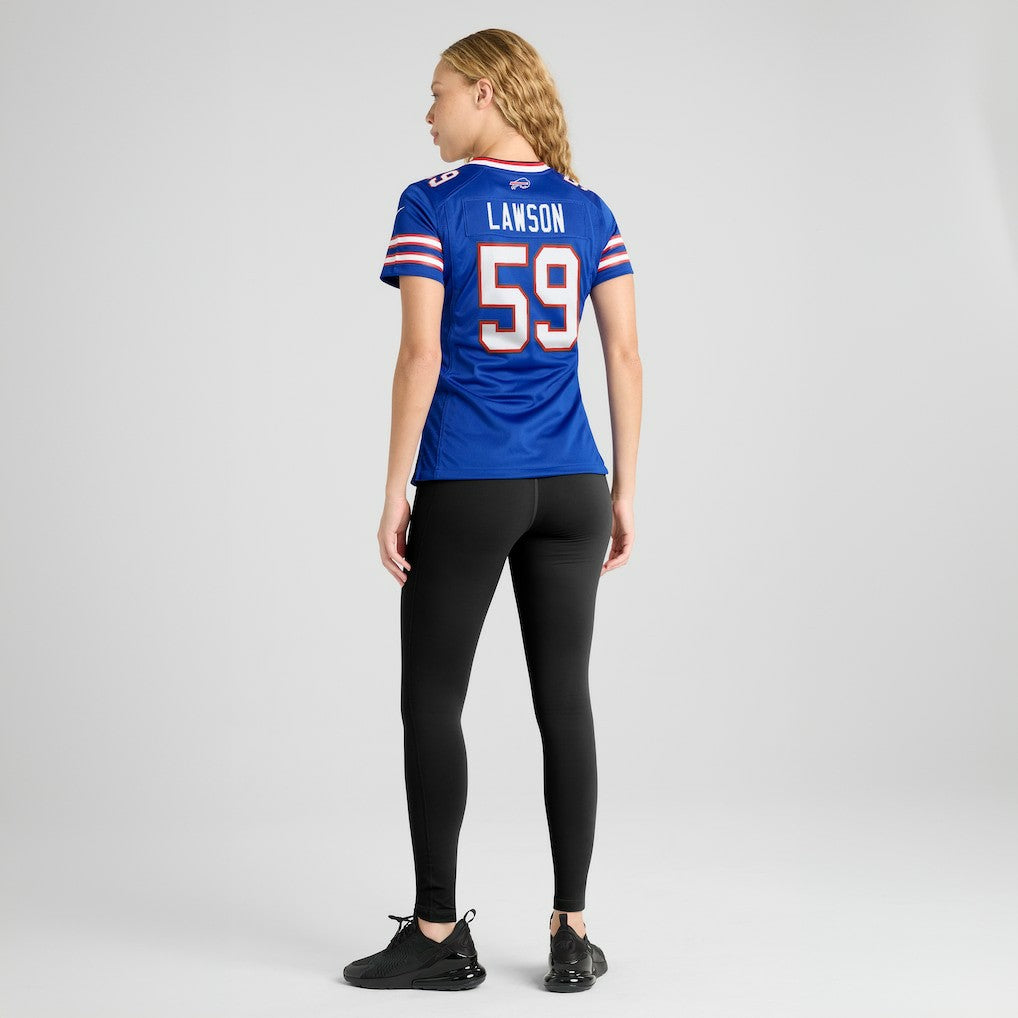 Shaq Lawson Buffalo Bills Women's Team Game Jersey Royal