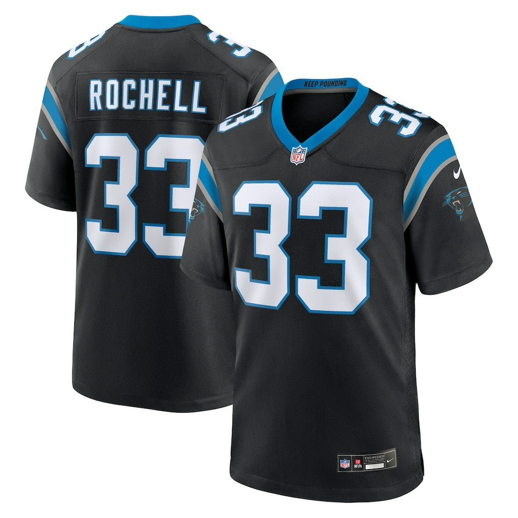 Robert Rochell Carolina Panthers Team Game Jersey Black