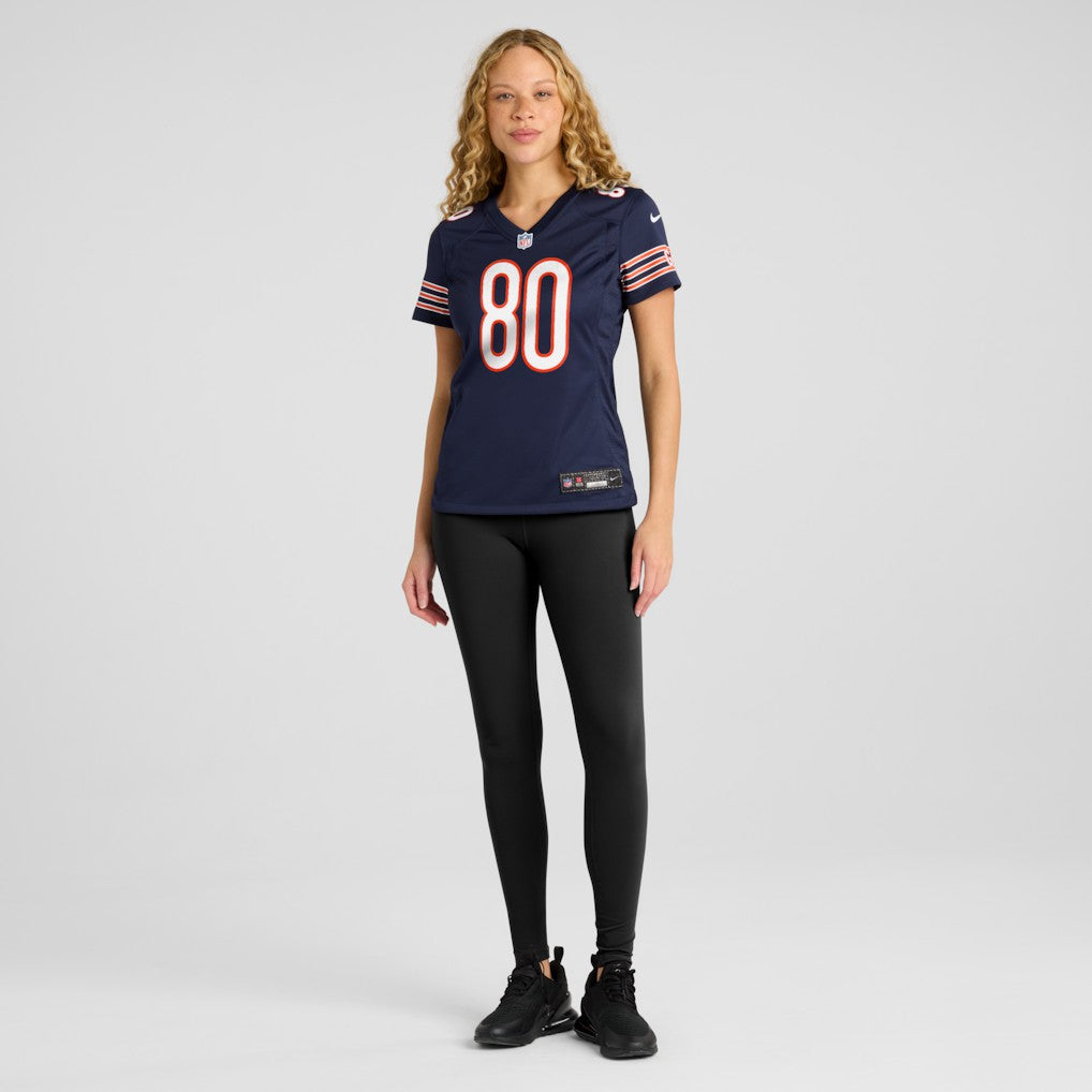 Qadir Ismail Chicago Bears Women's Team Game Jersey Navy