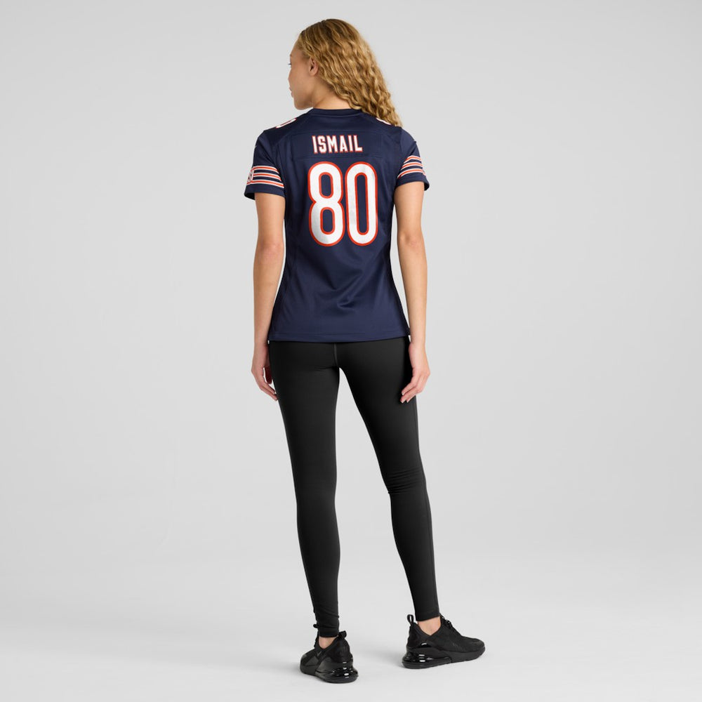 Qadir Ismail Chicago Bears Women's Team Game Jersey Navy