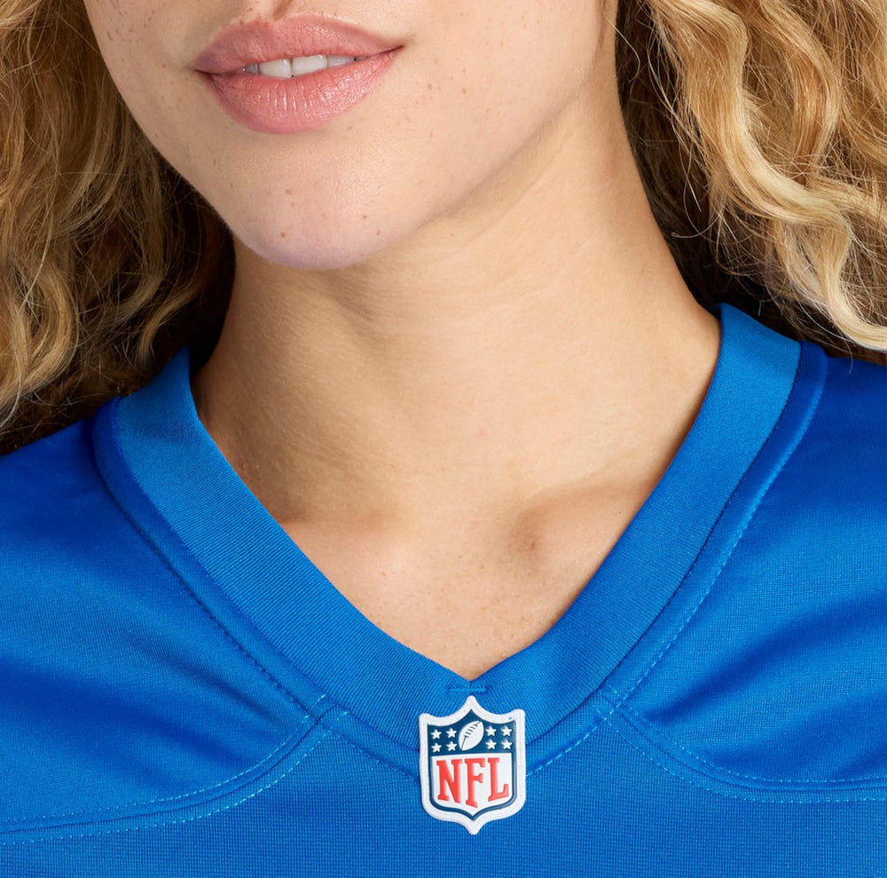 Anthony Firkser Detroit Lions Women's Team Game Jersey Blue