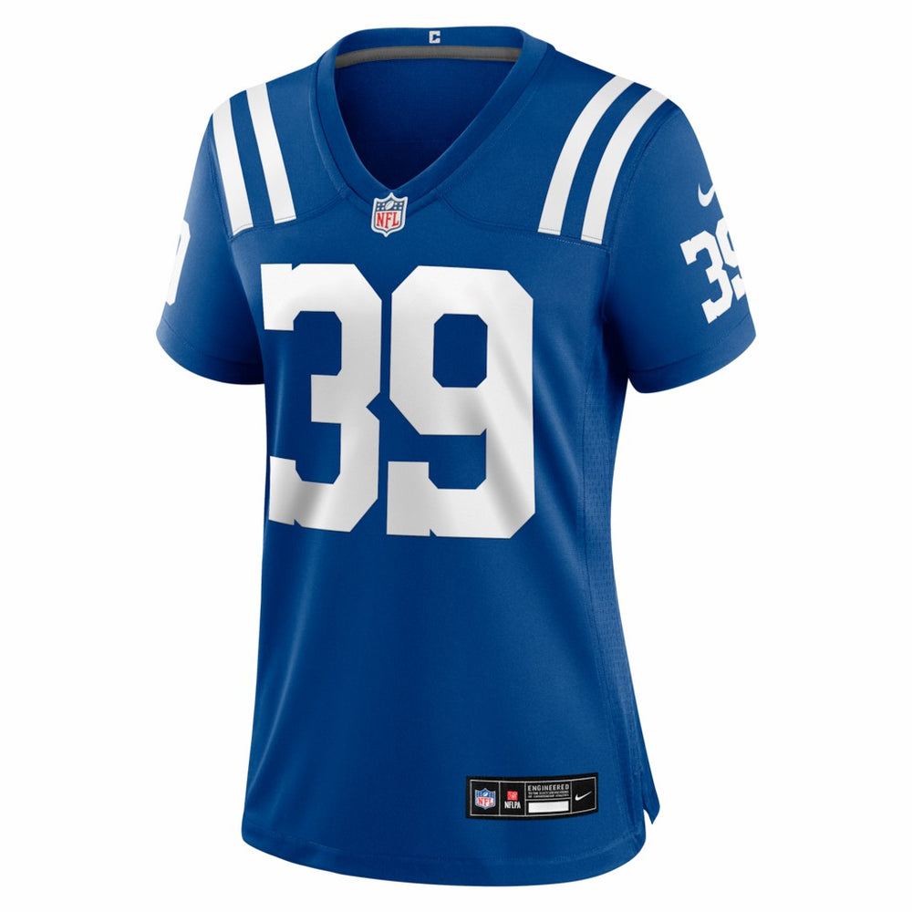 George Odum Indianapolis Colts Women's Team Game Jersey Royal