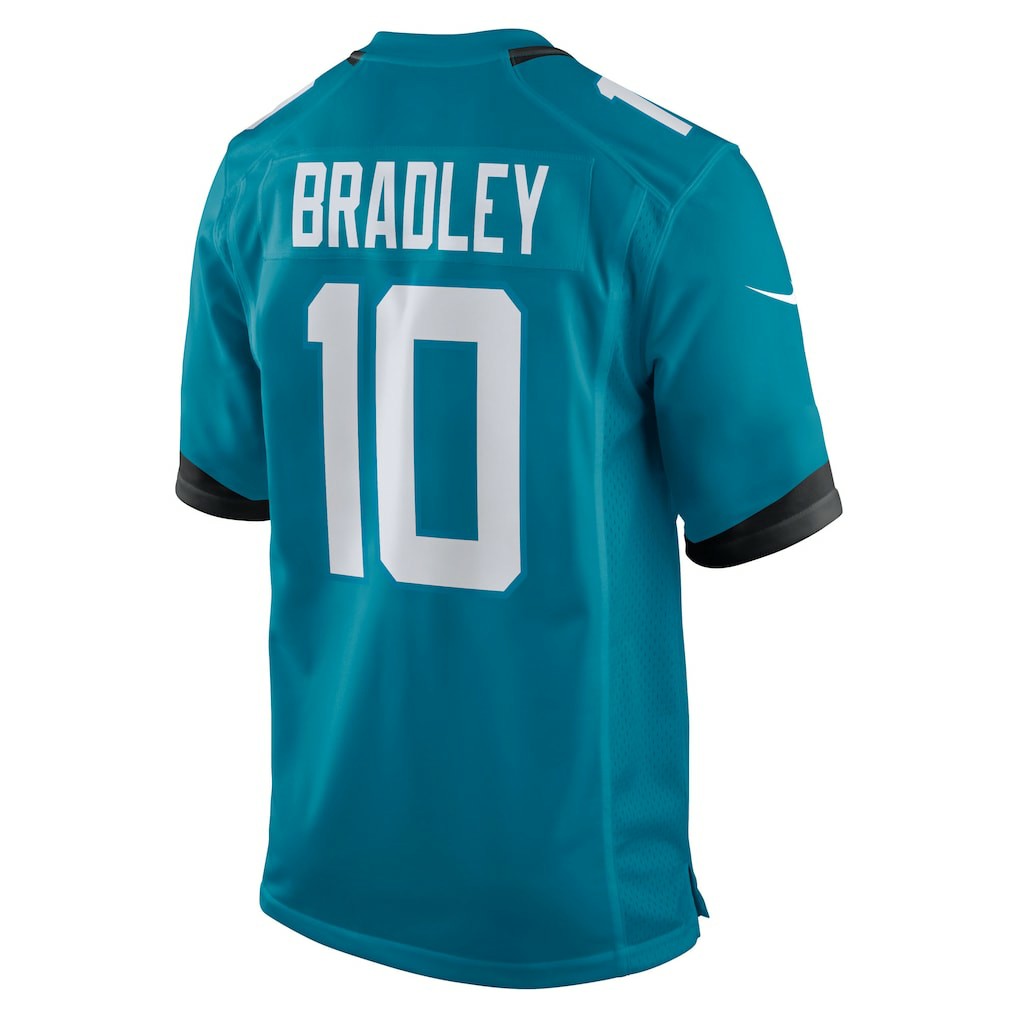 Carter Bradley Jacksonville Jaguars Team Game Jersey Teal