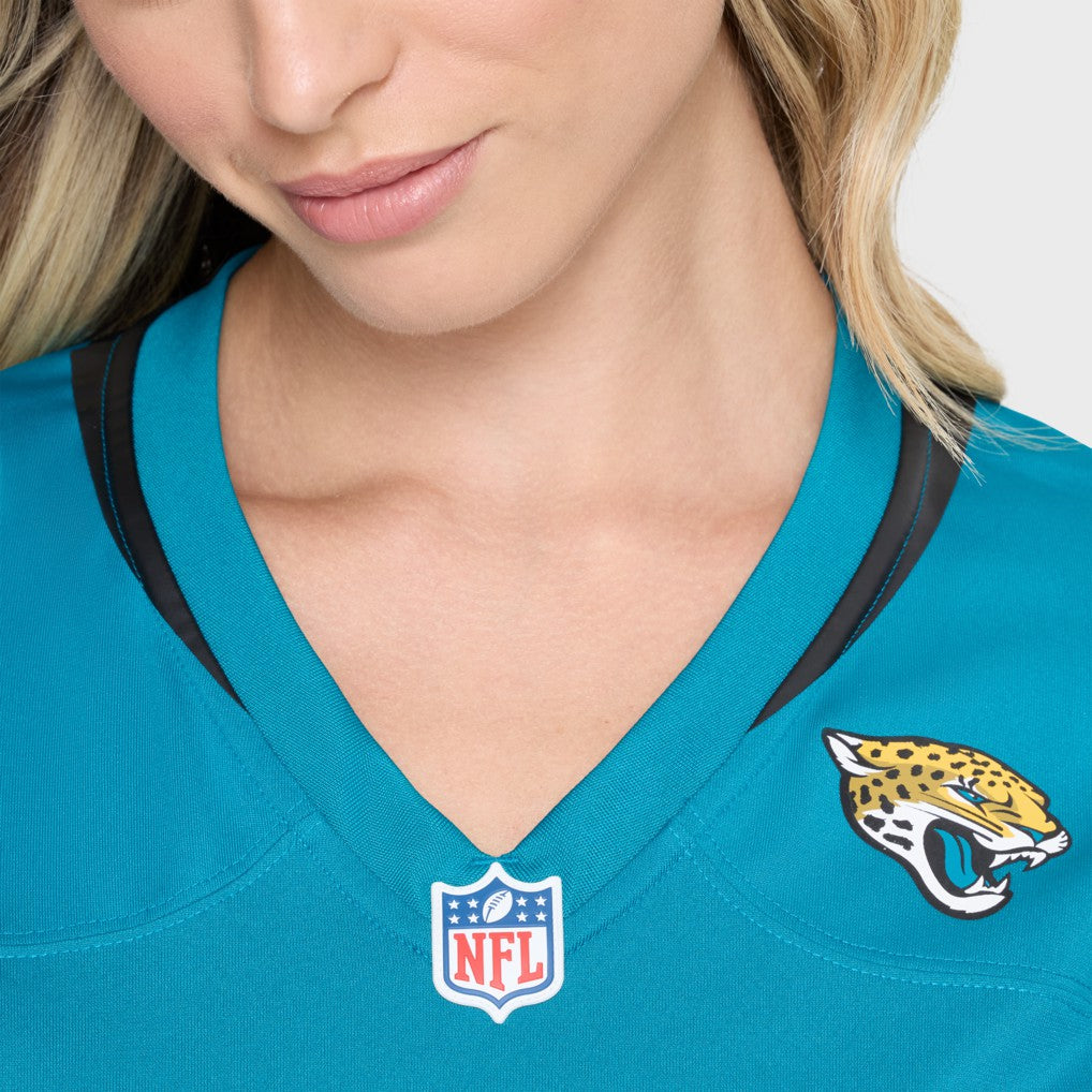 Carter Bradley Jacksonville Jaguars Women's Team Game Jersey Teal