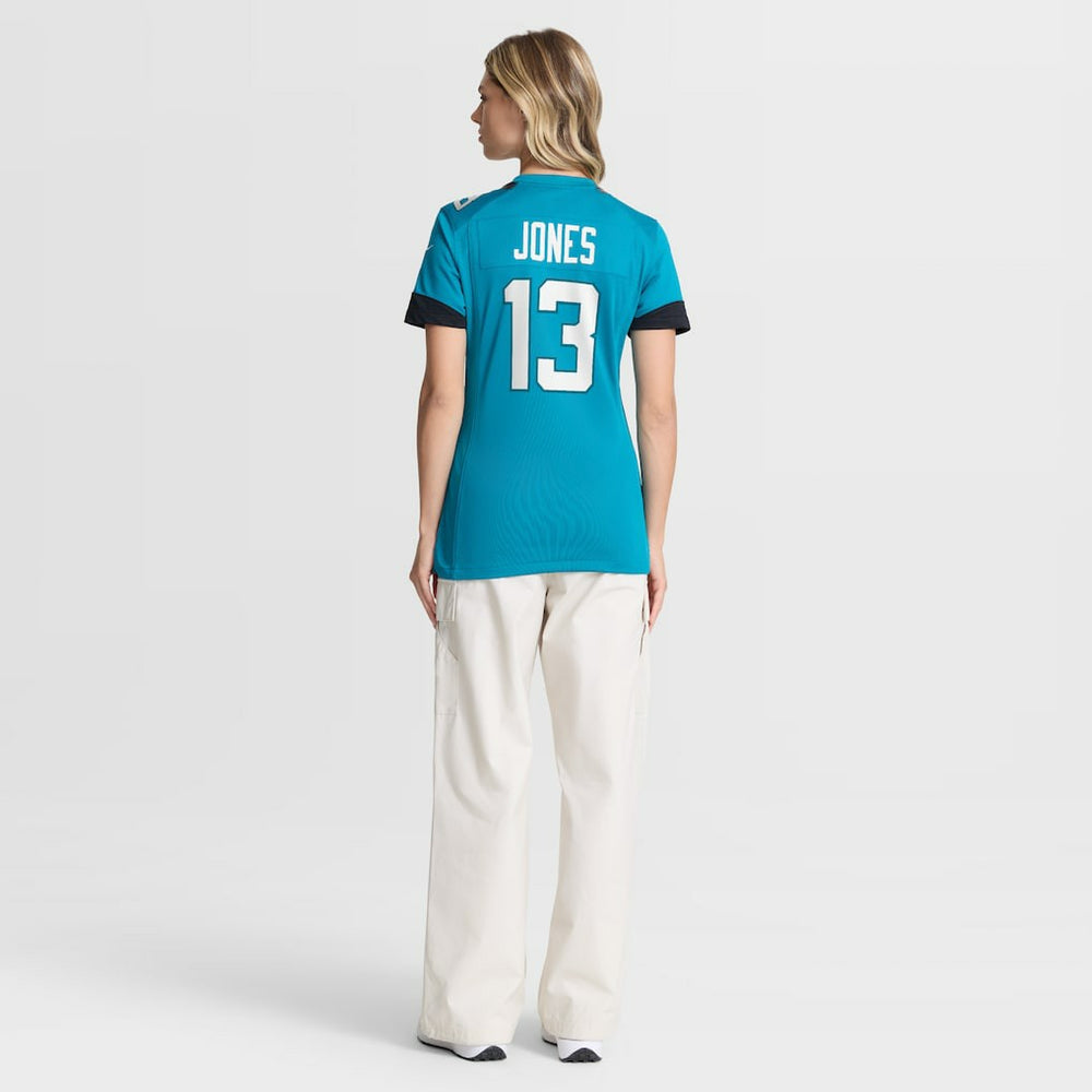 Tim Jones Jacksonville Jaguars Women's Team Game Jersey Teal