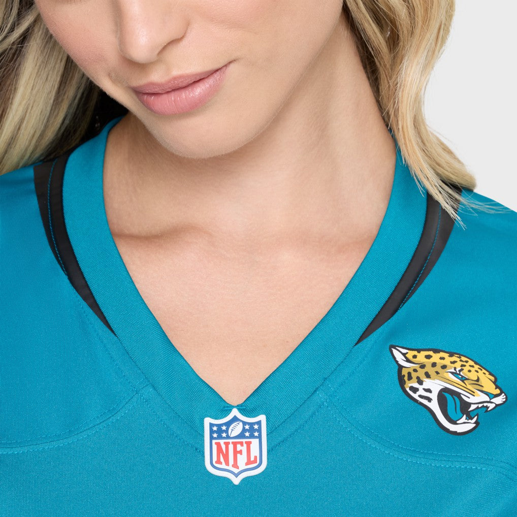 Tim Jones Jacksonville Jaguars Women's Team Game Jersey Teal